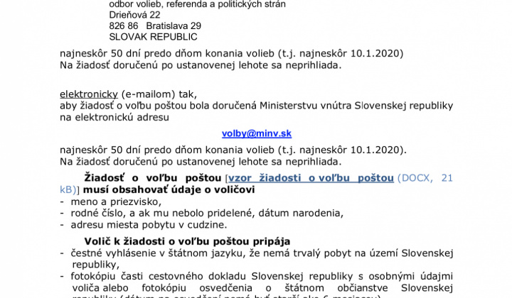 Voľby / Voľby do NRSR 2020 - foto